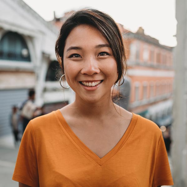 smiling young woman